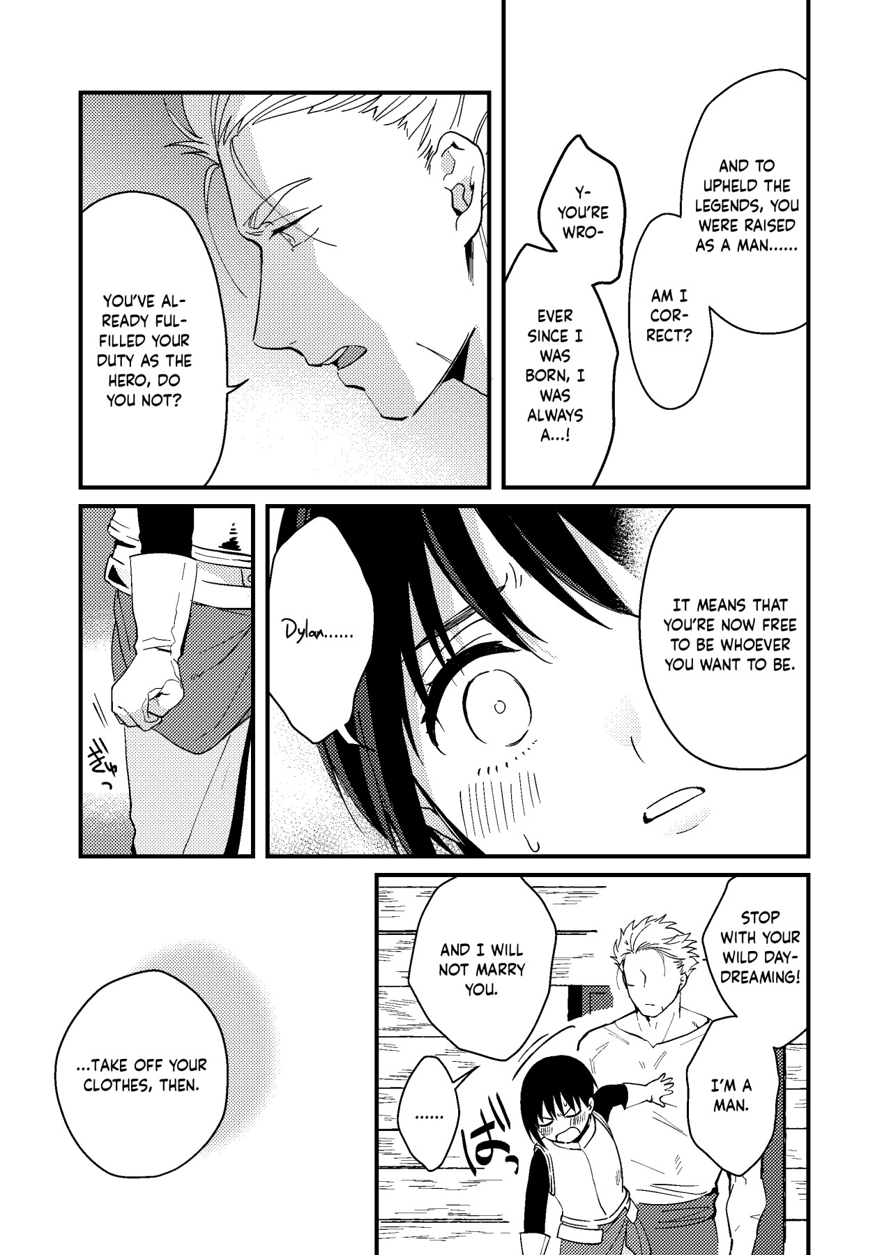 Hentai Manga Comic-Marriage Proposal to the Hero (Actually ♀) When the World Is at Peace-Read-9